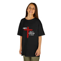 Load image into Gallery viewer, I CAN'T...BUT I KNOW A GUY COTTON BLEND KIDS T-SHIRT