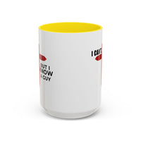 Load image into Gallery viewer, I CANT....BUT I KNOW A GUY CERAMIC MUG