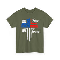 Load image into Gallery viewer, STAND FOR THE FLAG COTTON T-SHIRT