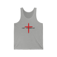 Load image into Gallery viewer, I CAN'T...BUT I KNOW A GUY COTTON BLEND TANK TOP