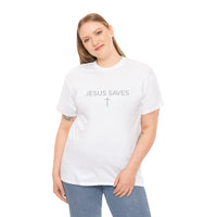 Load image into Gallery viewer, JESUS SAVES COTTON T-SHIRT