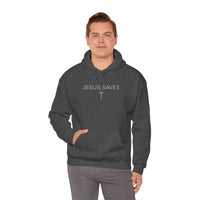 Load image into Gallery viewer, JESUS SAVES COTTON BLEND HOODIE