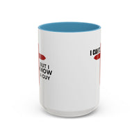 Load image into Gallery viewer, I CANT....BUT I KNOW A GUY CERAMIC MUG
