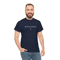 Load image into Gallery viewer, JESUS SAVES COTTON T-SHIRT