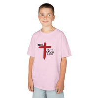 Load image into Gallery viewer, I CAN'T...BUT I KNOW A GUY COTTON BLEND KIDS T-SHIRT