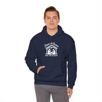 Load image into Gallery viewer, JESUS IS THE REASON COTTON BLEND HOODIE