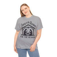 Load image into Gallery viewer, JESUS IS THE REASON COTTON T-SHIRT