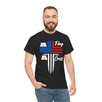 Load image into Gallery viewer, STAND FOR THE FLAG COTTON T-SHIRT
