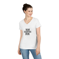 Load image into Gallery viewer, IRON SHARPENS IRON COTTON V-NECK