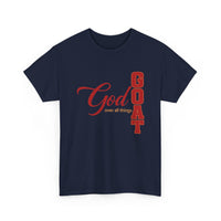 Load image into Gallery viewer, GOD OVER ALL THINGS - GOAT COTTON T-SHIRT