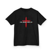 Load image into Gallery viewer, I CAN...BECAUSE I KNOW A GUY COTTON KIDS T-SHIRT
