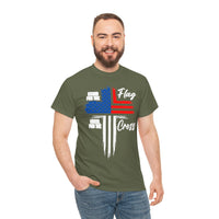 Load image into Gallery viewer, STAND FOR THE FLAG COTTON T-SHIRT