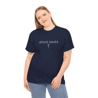 Load image into Gallery viewer, JESUS SAVES COTTON T-SHIRT