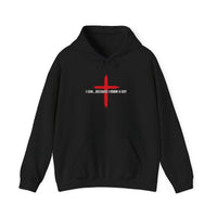 Load image into Gallery viewer, I CAN...BECAUSE I KNOW A GUY COTTON BLEND HOODIE
