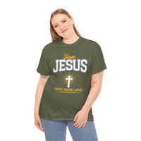 Load image into Gallery viewer, TEAM JESUS COTTON T-SHIRT