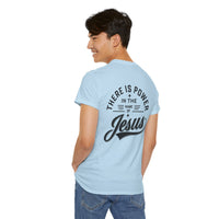 Load image into Gallery viewer, THERE IS POWER DESIGN ON THE BACK COTTON T-SHIRT