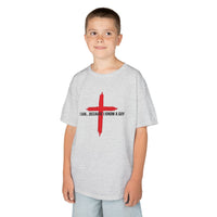 Load image into Gallery viewer, I CAN...BECAUSE I KNOW A GUY COTTON KIDS T-SHIRT