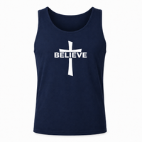 Load image into Gallery viewer, BELIEVE COTTON BLEND TANK TOP