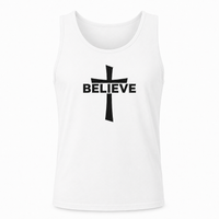 Load image into Gallery viewer, BELIEVE COTTON BLEND TANK TOP