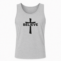 Load image into Gallery viewer, BELIEVE COTTON BLEND TANK TOP