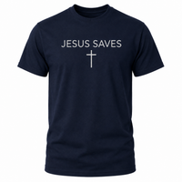 Load image into Gallery viewer, JESUS SAVES COTTON T-SHIRT