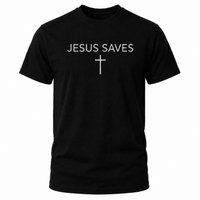 Load image into Gallery viewer, JESUS SAVES COTTON T-SHIRT