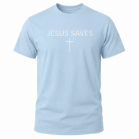 Load image into Gallery viewer, JESUS SAVES COTTON T-SHIRT