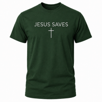 Load image into Gallery viewer, JESUS SAVES COTTON T-SHIRT