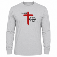 Load image into Gallery viewer, I CAN'T....BUT I KNOW A GUY COTTON LONG-SLEEVE SHIRT