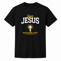 Load image into Gallery viewer, TEAM JESUS COTTON T-SHIRT