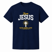 Load image into Gallery viewer, TEAM JESUS COTTON T-SHIRT