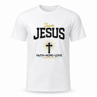 Load image into Gallery viewer, TEAM JESUS COTTON T-SHIRT