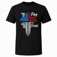 Load image into Gallery viewer, STAND FOR THE FLAG COTTON T-SHIRT
