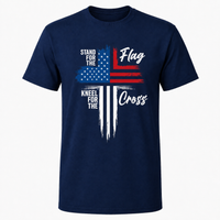 Load image into Gallery viewer, STAND FOR THE FLAG COTTON T-SHIRT