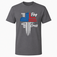 Load image into Gallery viewer, STAND FOR THE FLAG COTTON T-SHIRT