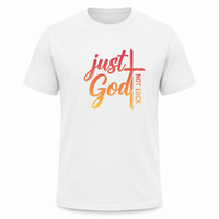 Load image into Gallery viewer, JUST GOD NOT LUCK T-SHIRT