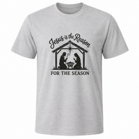 Load image into Gallery viewer, JESUS IS THE REASON COTTON T-SHIRT