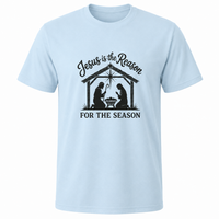 Load image into Gallery viewer, JESUS IS THE REASON COTTON T-SHIRT