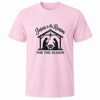 Load image into Gallery viewer, JESUS IS THE REASON COTTON T-SHIRT