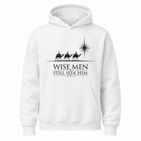 Load image into Gallery viewer, WISE MEN STILL SEEK HIM COTTON BLEND HOODIE