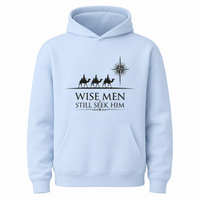 Load image into Gallery viewer, WISE MEN STILL SEEK HIM COTTON BLEND HOODIE