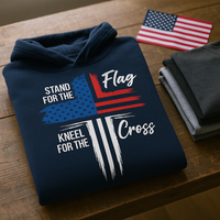 Load image into Gallery viewer, Stand For the Flag Kneel For The Cross