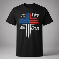 Load image into Gallery viewer, Stand For The Flag Kneel For The Cross