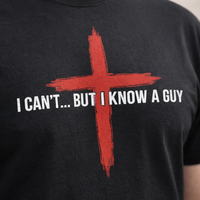Load image into Gallery viewer, I CAN'T...BUT I KNOW A GUY COTTON T-SHIRT