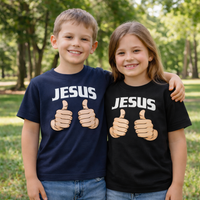 Load image into Gallery viewer, Jesus Two Thumbs Up (Kids)