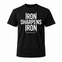 Load image into Gallery viewer, IRON SHARPENS IRON COTTON T-SHIRT
