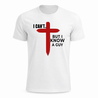 Load image into Gallery viewer, I CANT....BUT I KNOW A GUY COTTON T-SHIRT