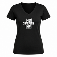 Load image into Gallery viewer, IRON SHARPENS IRON COTTON V-NECK