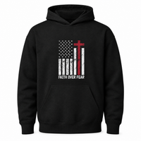 Load image into Gallery viewer, FAITH NOT FEAR COTTON BLEND HOODIE