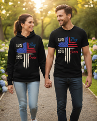 Load image into Gallery viewer, Stand for the Flag Kneel for the Cross
